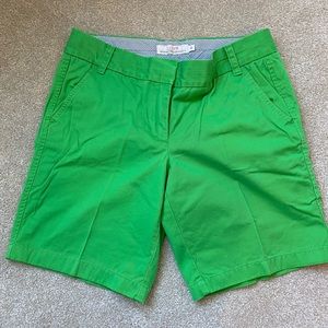 J. Crew Shorts, size 8, Green